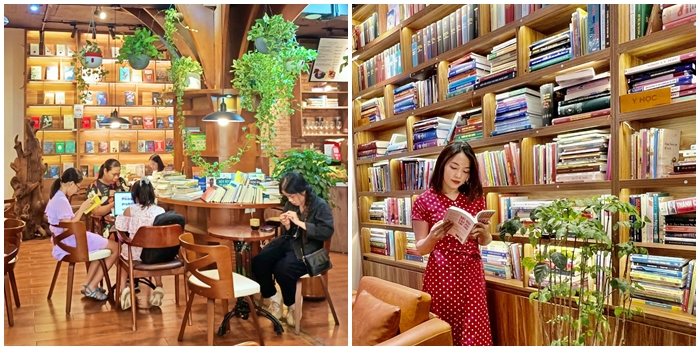 Cafe sách view đẹp yên tĩnh