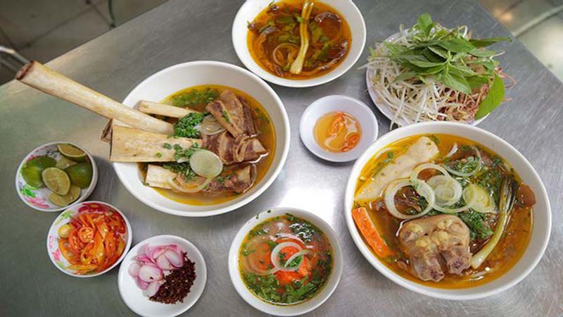 Bún bò Huế ngon tại TP.HCM
