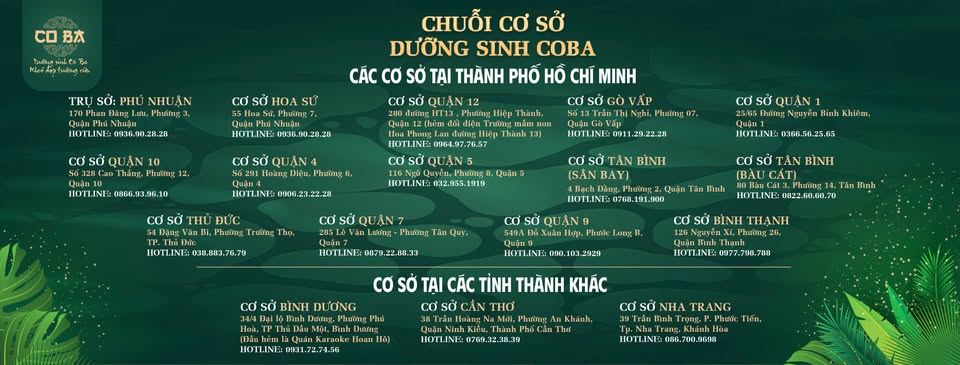 Dưỡng Sinh Cô Ba chuyên massage bấm huyệt dựa trên lý luận chữa bệnh của y học cổ truyền