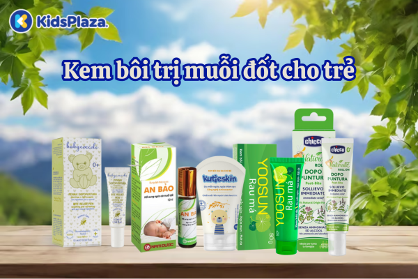 Kem chống côn trùng cho bé