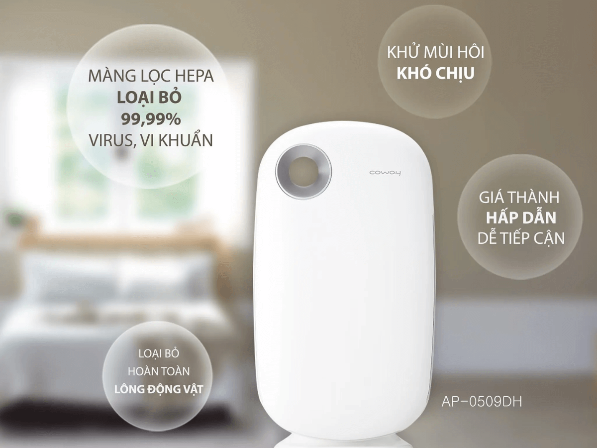 Máy lọc không khí Coway AP-0509DH