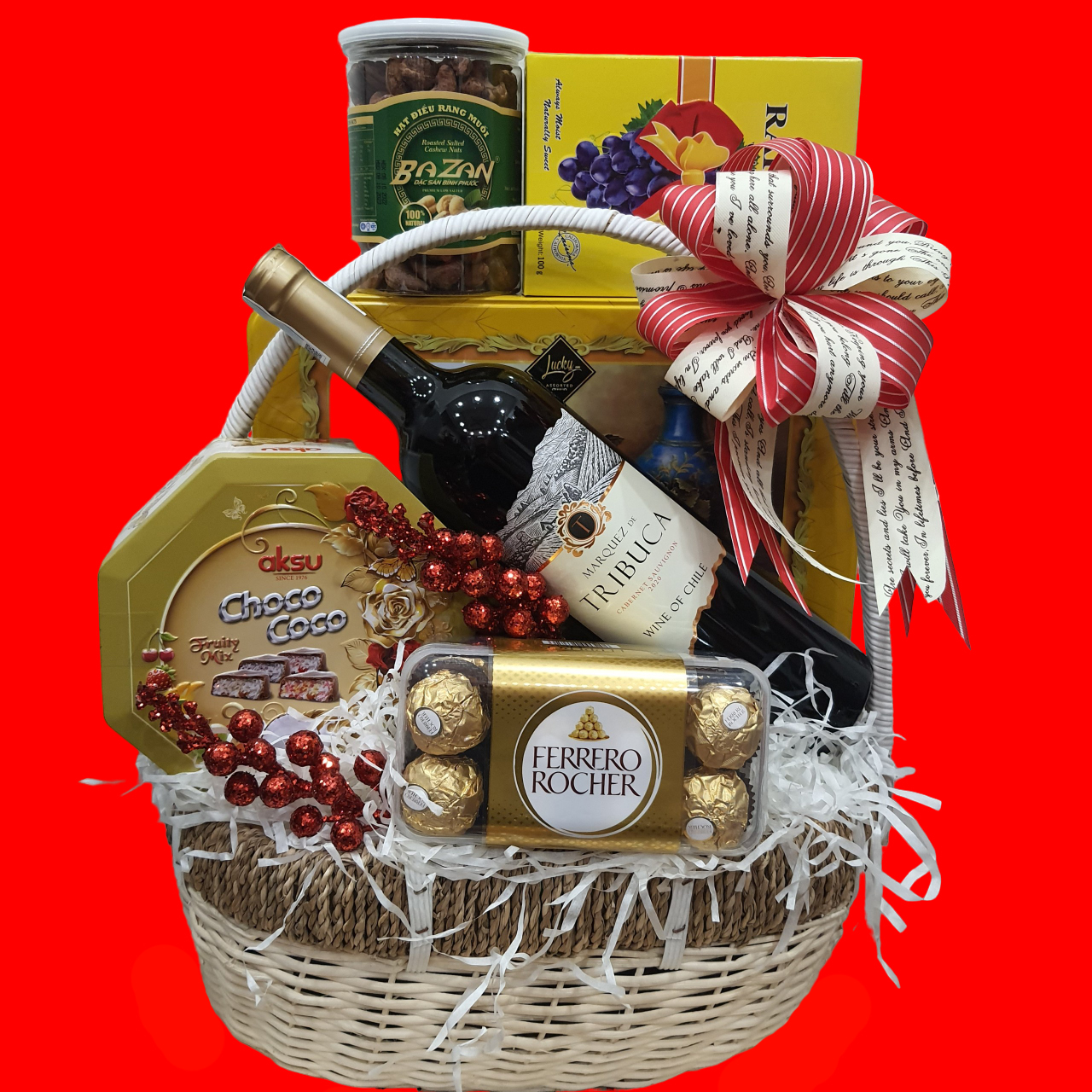 Giỏ quà Tết dành cho khách hàng, đối tác