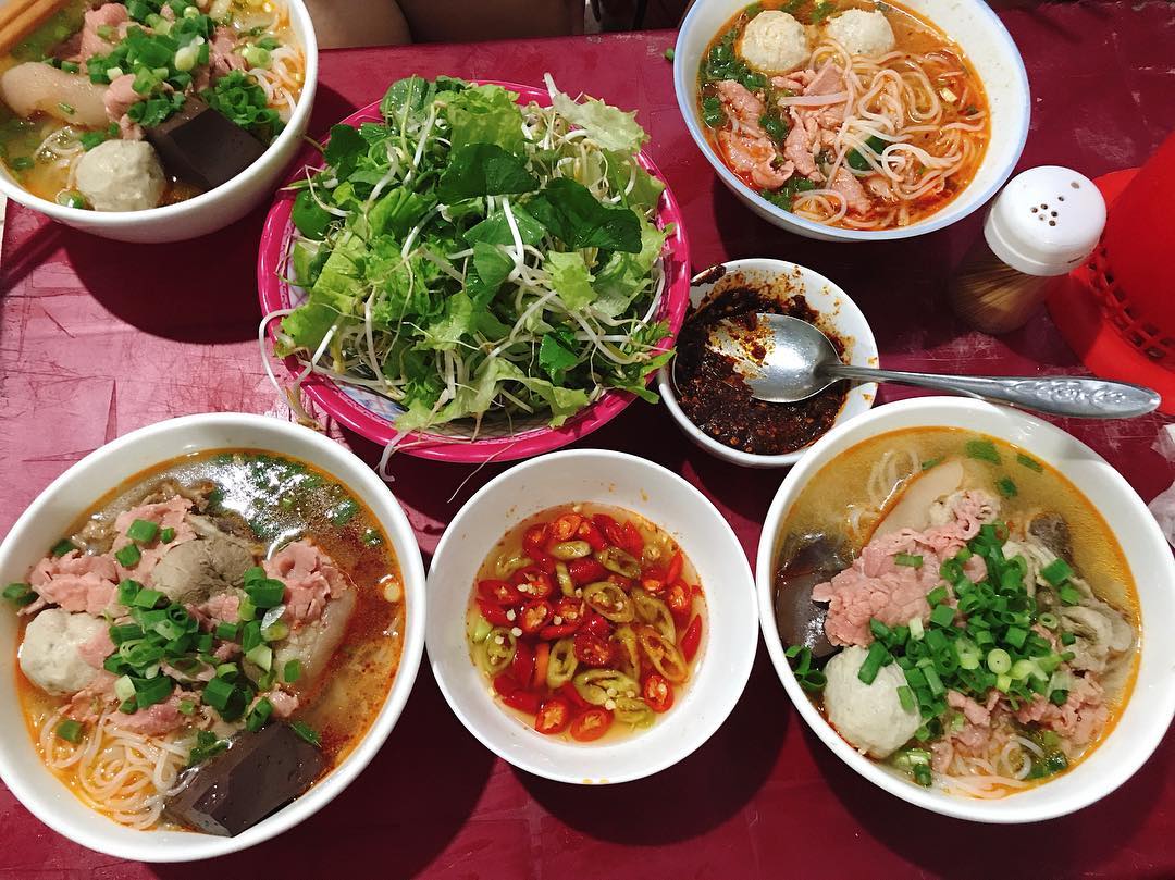 Bún bò ngon tại quận 7
