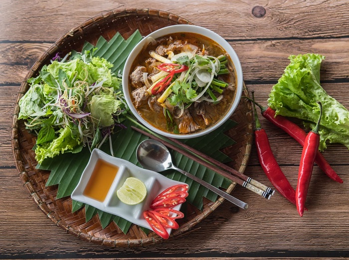 Bún bò Huế ngon nhâts Sài Gòn