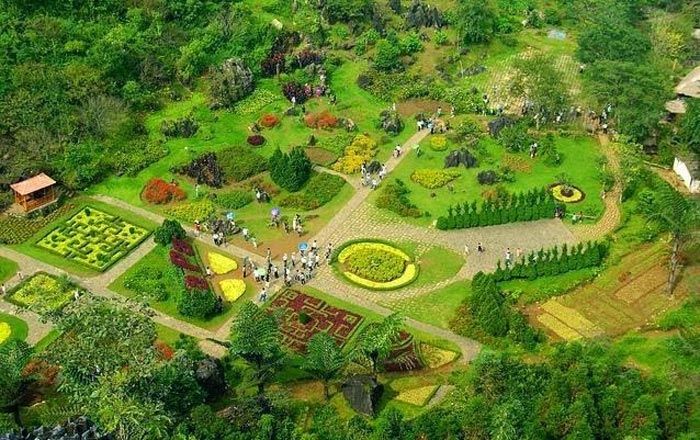 Khu du lịch tại Sapa với không gian xanh và nhiều tiểu cảnh – trải nghiệm thú vị cho du khách khi du lịch Sapa.