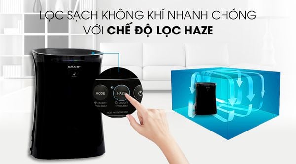 Máy lọc không khí Sharp FP-GM50E-B