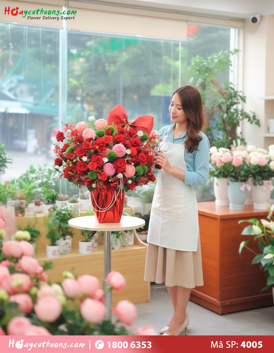 Cửa hàng hoa tươi tại TP.HCM