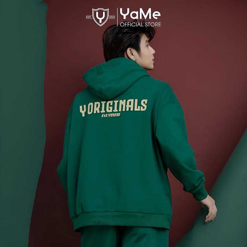Áo hoodie tại Yame với thiết kế trẻ trung năng động chất liệu cotton và nỉ cao cấp mềm mại bền đẹp mang lại cảm giác thoải mái cho người mặc