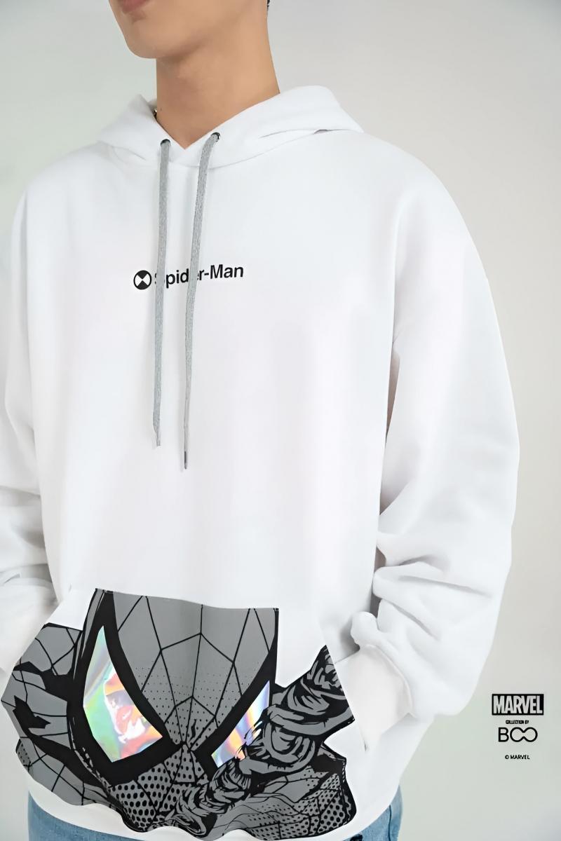 Áo hoodie BOO thiết kế sáng tạo họa tiết in ấn đặc trưng chất liệu cotton cao cấp thấm hút mồ hôi mang lại cảm giác thoải mái và phong cách thời thượng