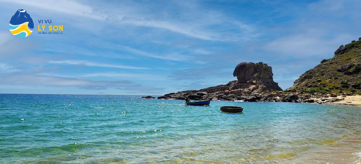 Bãi biển hoang sơ Việt Nam tại đảo Lý Sơ