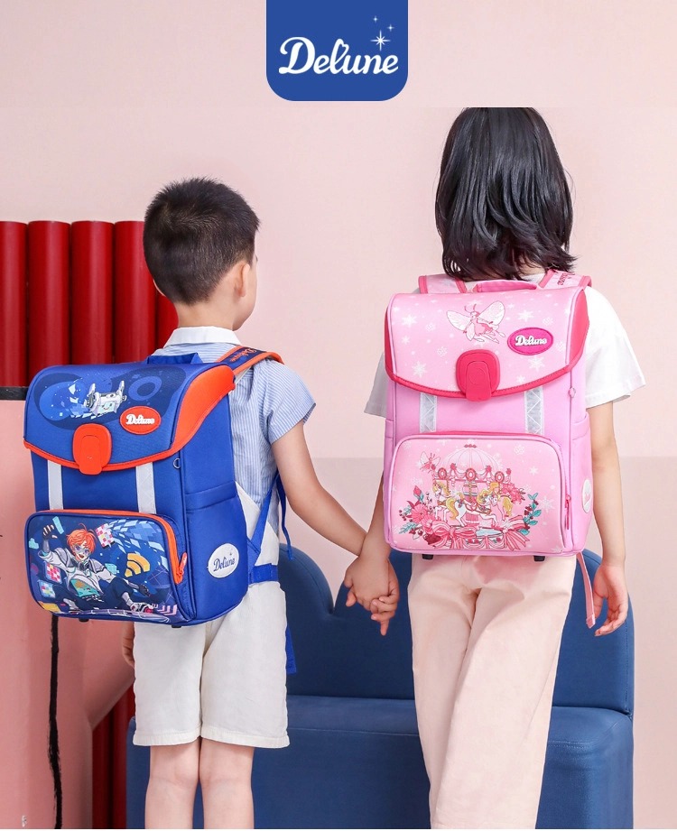 Balo chống gù lưng Delune cho học sinh tiểu học