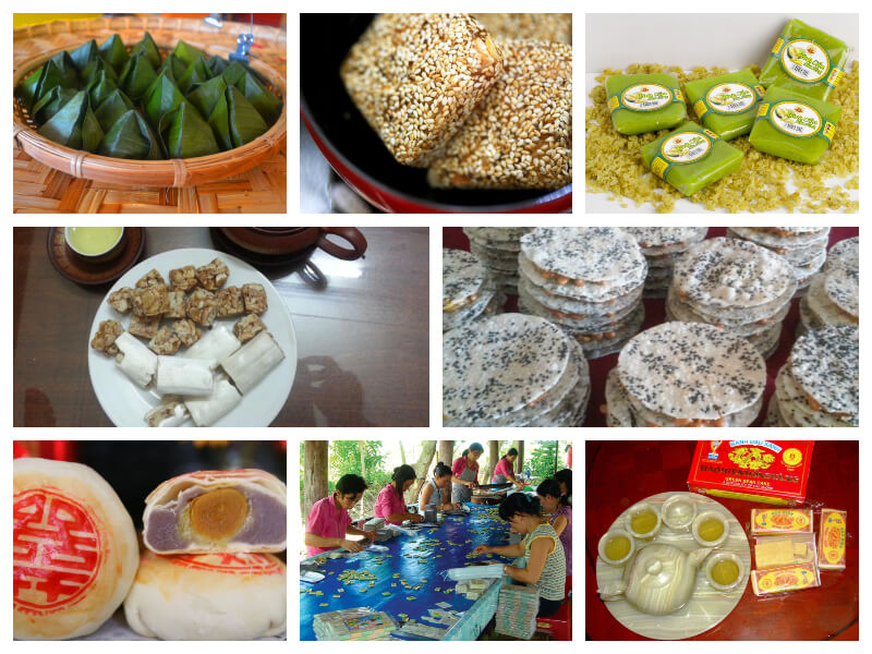 Bánh kẹo đặc sản từng vùng miền