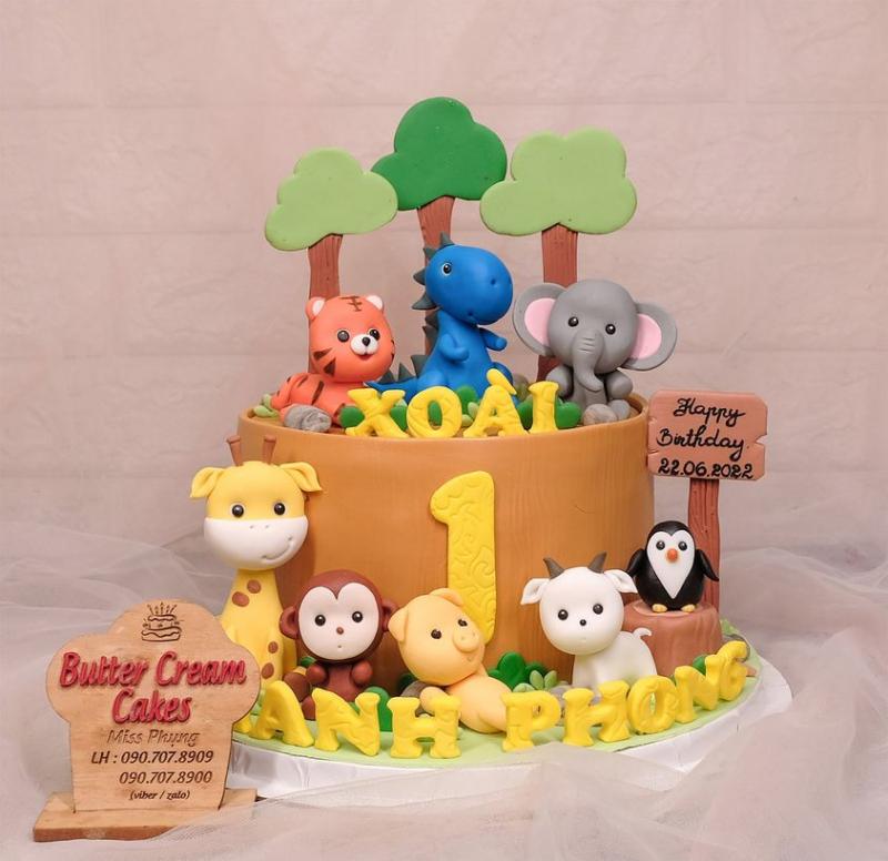 Bánh sinh nhật có sẵn tại Butter Cream với mẫu cute, độc lạ, in hình theo yêu cầu và giao trong ngày tại TP.HCM.
