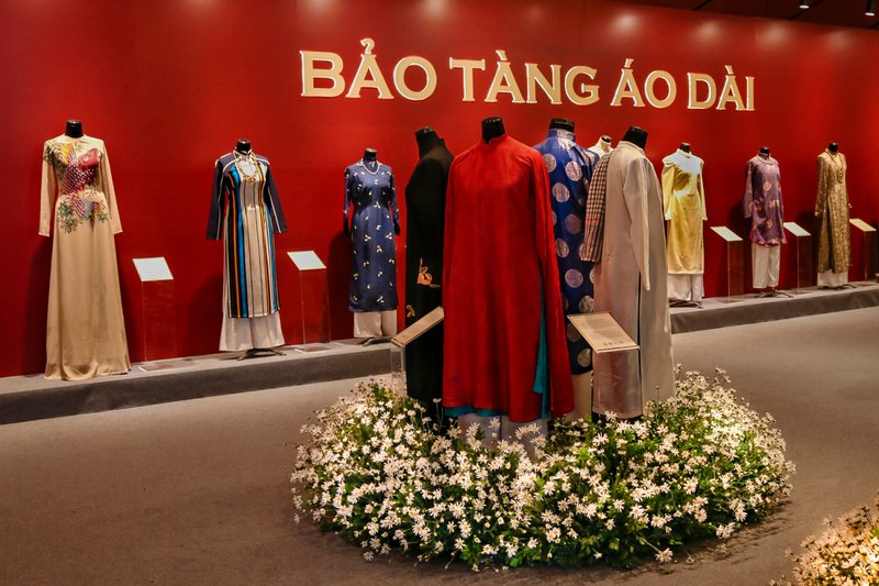 Nét đẹp truyền thống tại bảo tàng Sài Gòn Áo Dài