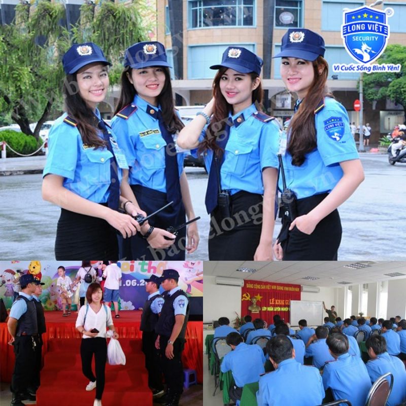 Nhân viên Bảo vệ Long Việt thực hiện nhiệm vụ bảo vệ trường học, được đào tạo nghiệp vụ và kỹ năng mềm để đảm bảo an toàn, thân thiện với học sinh