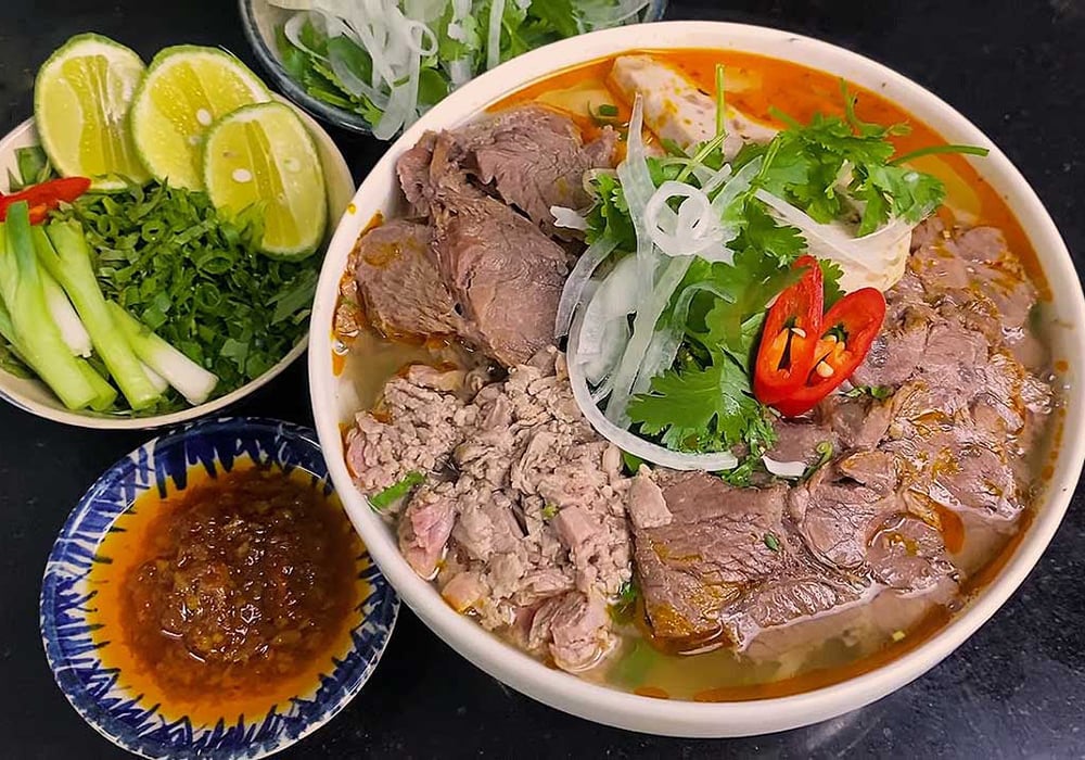 Bún bò Huế ngon tại Quận 3