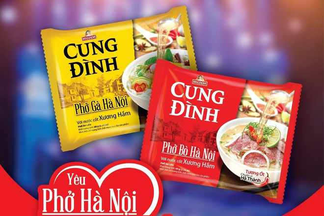 Phở Cung Đình - Các loại bún phở đóng gói Hà Nội