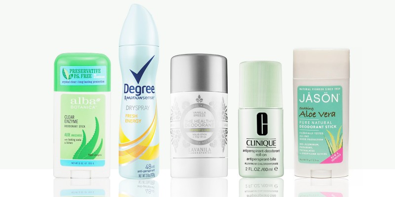 Các loại lăn khử mùi dạng sáp và xịt phổ biến