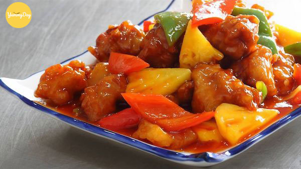 Cách nấu thịt xào chua ngọt kiểu miền Nam với dứa