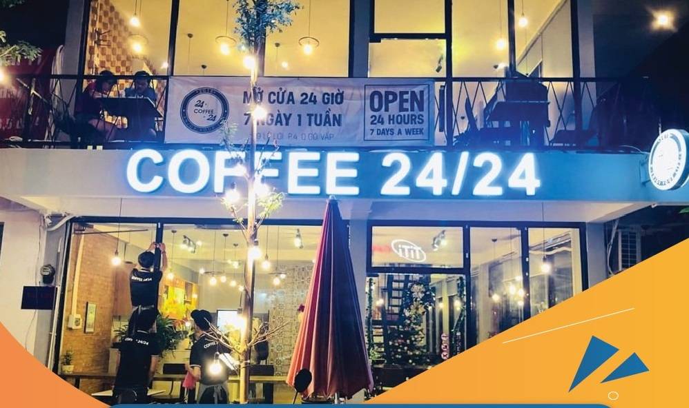 Quán cafe mở cửa 24/7 cho các tín đồ "cú đêm"