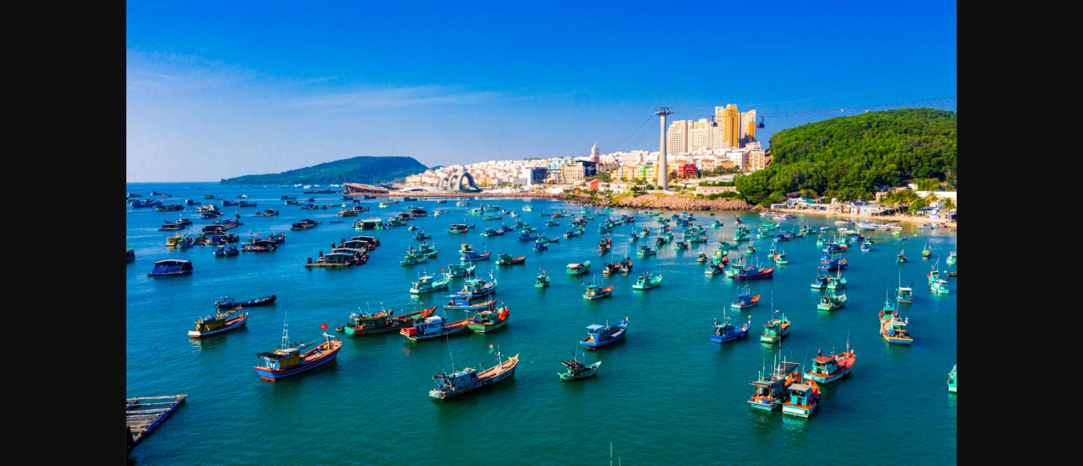 Cảng An Thới Phú Quốc nhìn từ trên cao