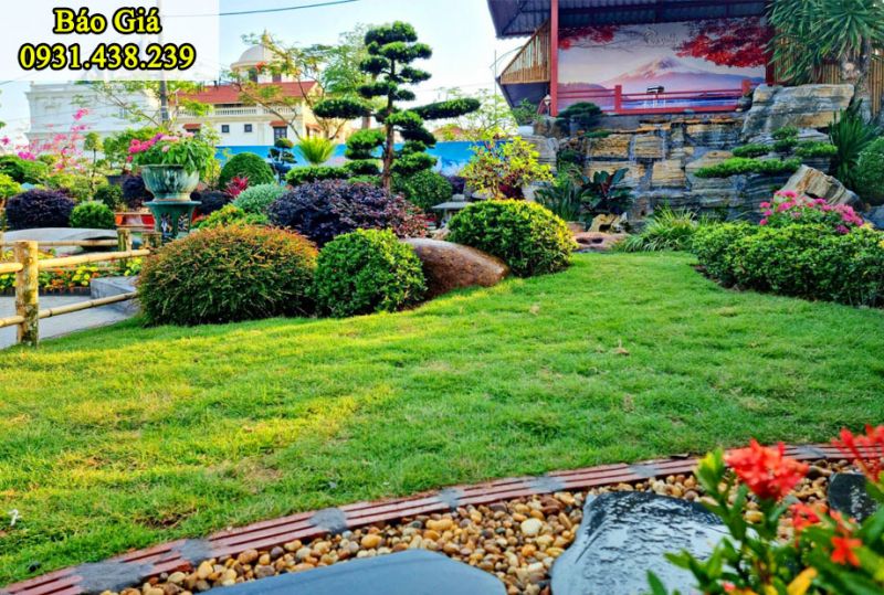 Hình ảnh Công ty Trạng Nguyên – doanh nghiệp chuyên chăm sóc cây xanh và thiết kế cảnh quan, sử dụng sản phẩm hữu cơ, thân thiện môi trường, đảm bảo cây xanh luôn tươi tốt.