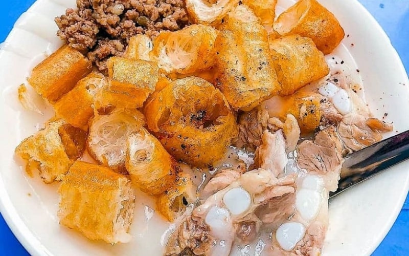 Quán ăn mở khuya sài gòn cháo sườn Nguyễn Thị Minh Khai