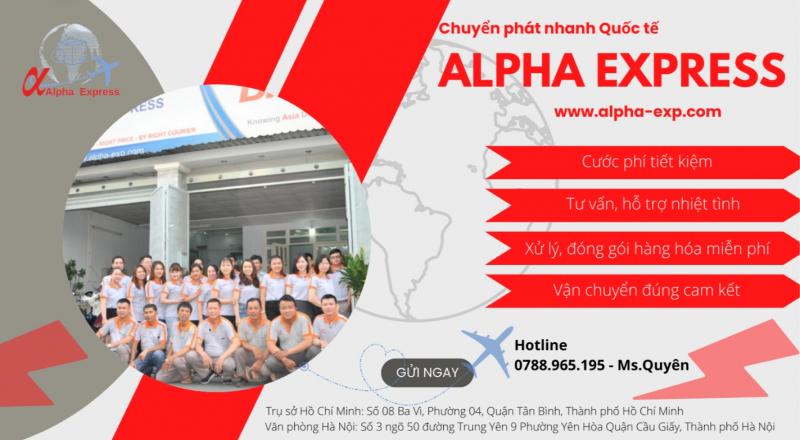 Alpha Express doanh nghiệp chuyển phát nhanh tại TP HCM cung cấp dịch vụ giao hàng quốc tế và nội địa chuyên nghiệp linh hoạt giá hợp lý