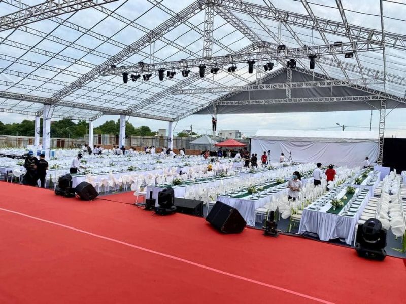 Lưu ý nhỏ chọn đơn vị thuê nhà bạt tránh rủi ro