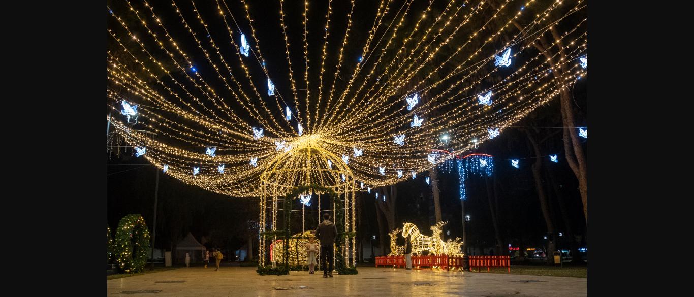 Công viên Ánh Sáng Vinhomes Grand Park - khu vui chơi ngoài trời TP.HCM về đêm