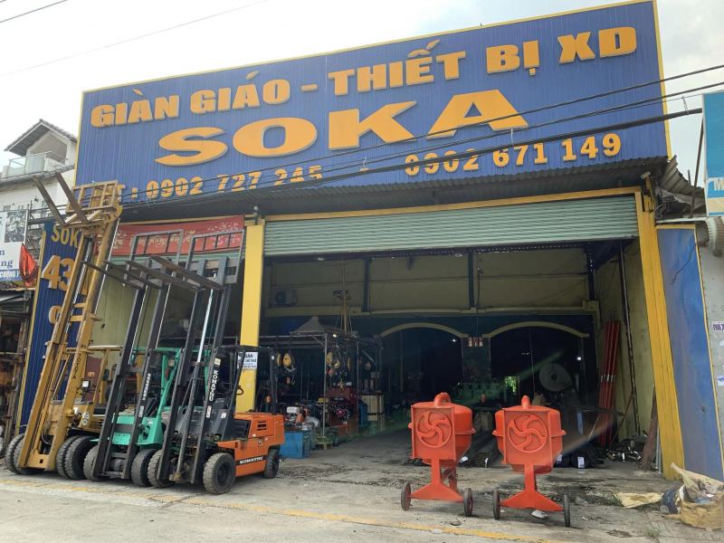 Thép Soka chuyên cung cấp giàn giáo xây dựng chất lượng cao tại TP. HCM, đáp ứng tiêu chuẩn BS 1139 và AS/NZS 1576.