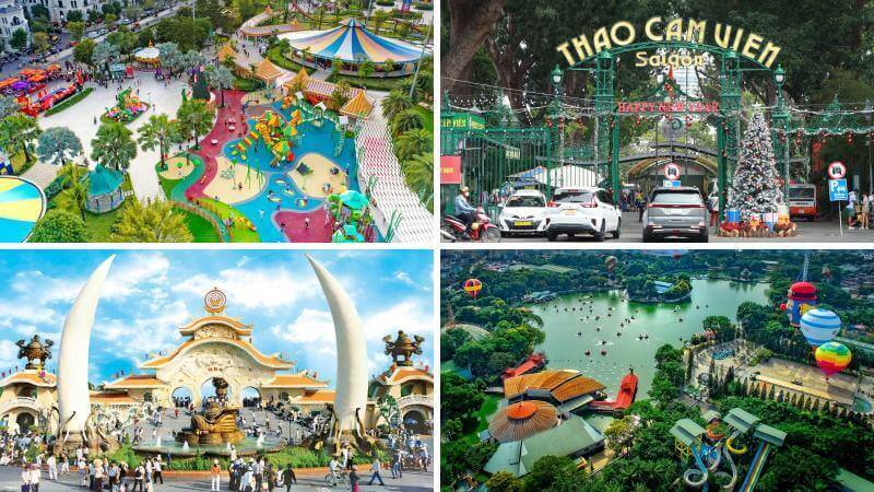 Những địa điểm đi chơi cuối tuần phổ biến nhất tại Sài Gòn