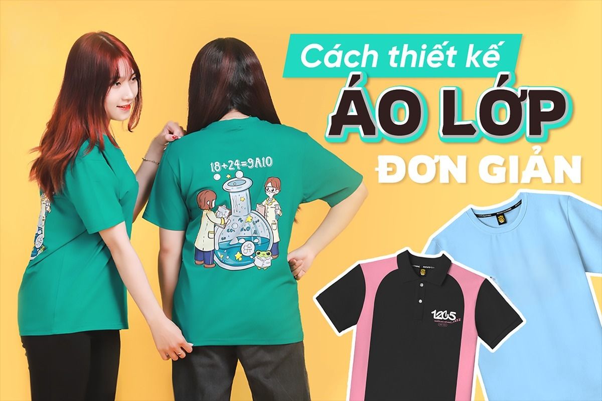 Mẫu đặt áo lớp màu tím năng động cho học sinh sinh viên.