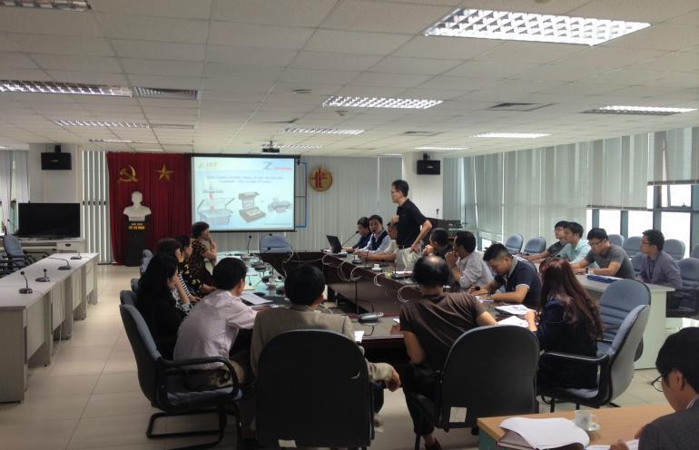 Buổi họp tư vấn giải pháp số hóa giữa đội ngũ Công Ty Cổ Phần Thông Tin Và Công Nghệ Số và các doanh nghiệp khách hàng.

