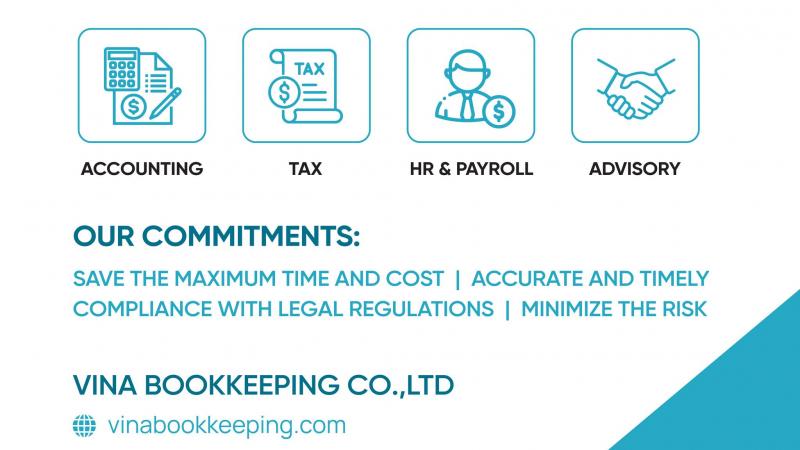 Nhân viên Vina Bookkeeping (VBK) đang thực hiện nghiệp vụ cung cấp dịch vụ tính lương cho doanh nghiệp có yếu tố nước ngoài tại TP.HCM.