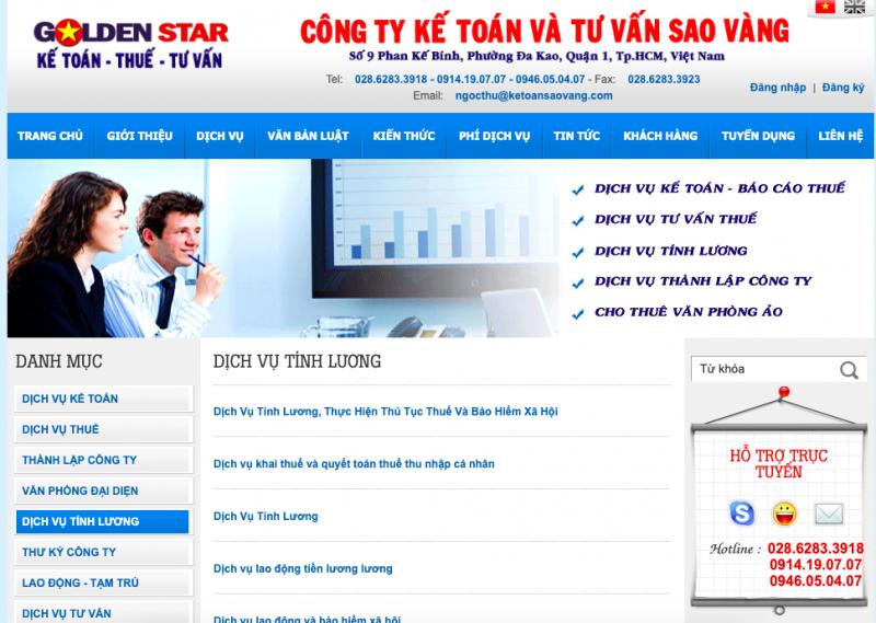 Chuyên viên Sao Vàng đang xử lý dữ liệu bảng lương cho doanh nghiệp SME, cung cấp dịch vụ tính lương chuẩn pháp lý và tối ưu chi phí.


