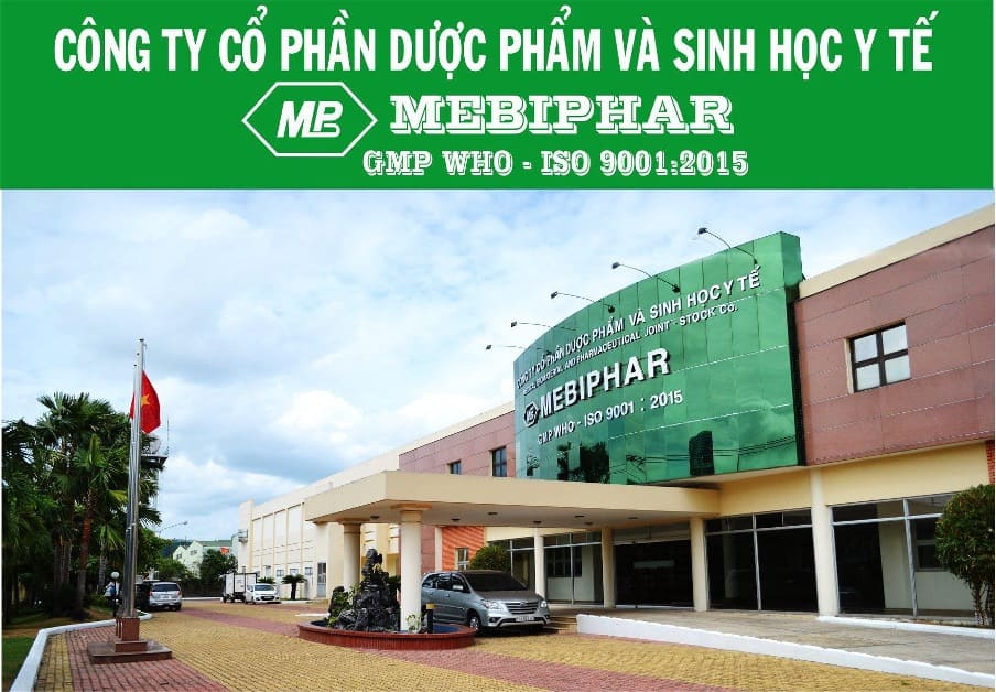 Tòa nhà văn phòng và nhà máy đạt chuẩn GMP-WHO của doanh nghiệp dược phẩm Mebiphar tại TP.HCM.