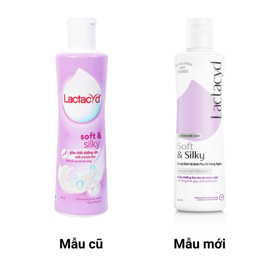 dung dịch vệ sinh phụ nữ Lactacyd Soft & Silky