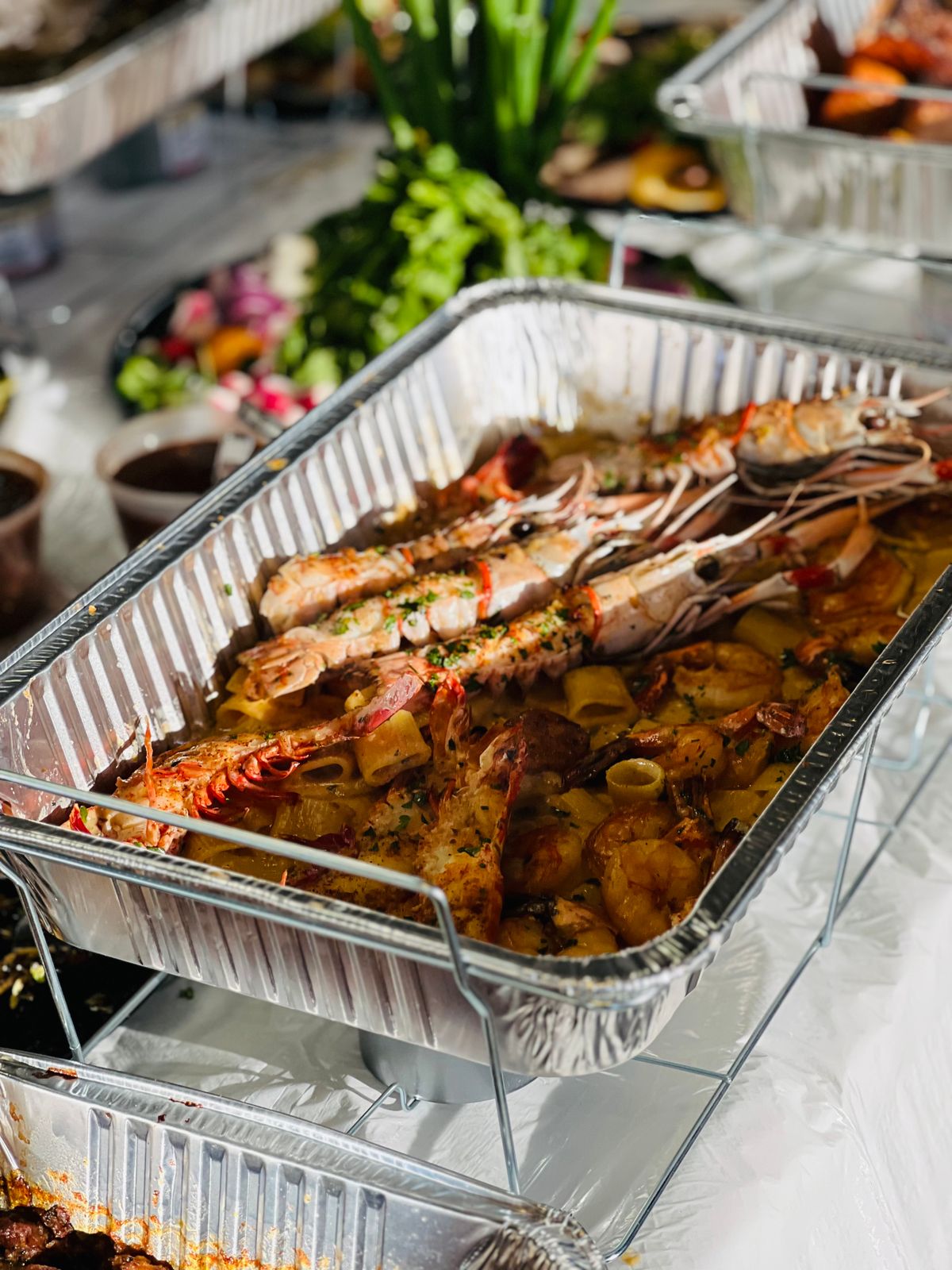 Hải sản nướng tại buffet hải sản Sài Gòn