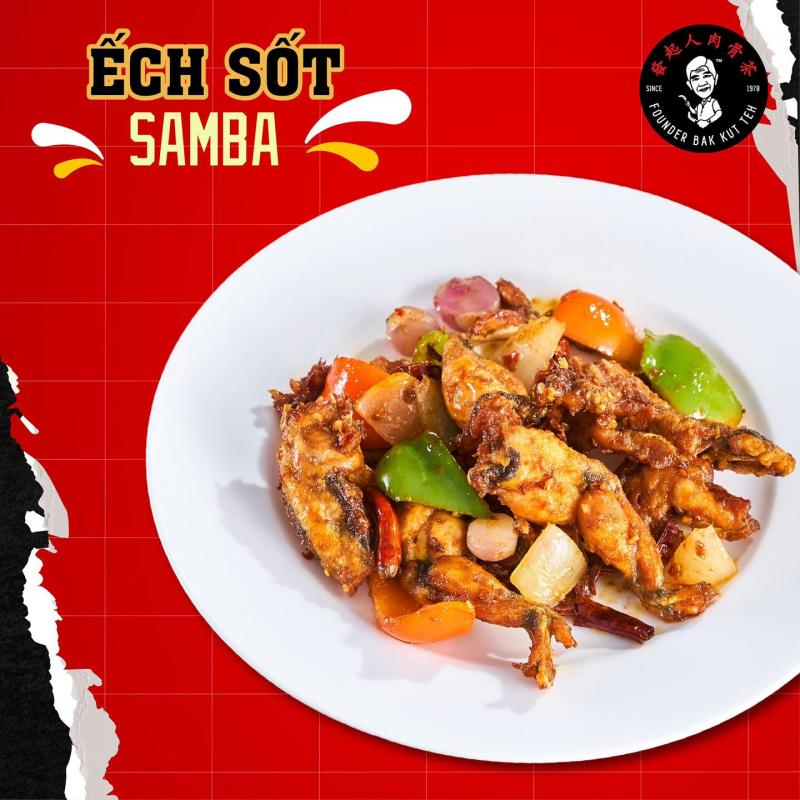 Nhà hàng Singapore Founder Bak Kut Teh Vietnam phục vụ Bak Kut Teh và nhiều món truyền thống.
