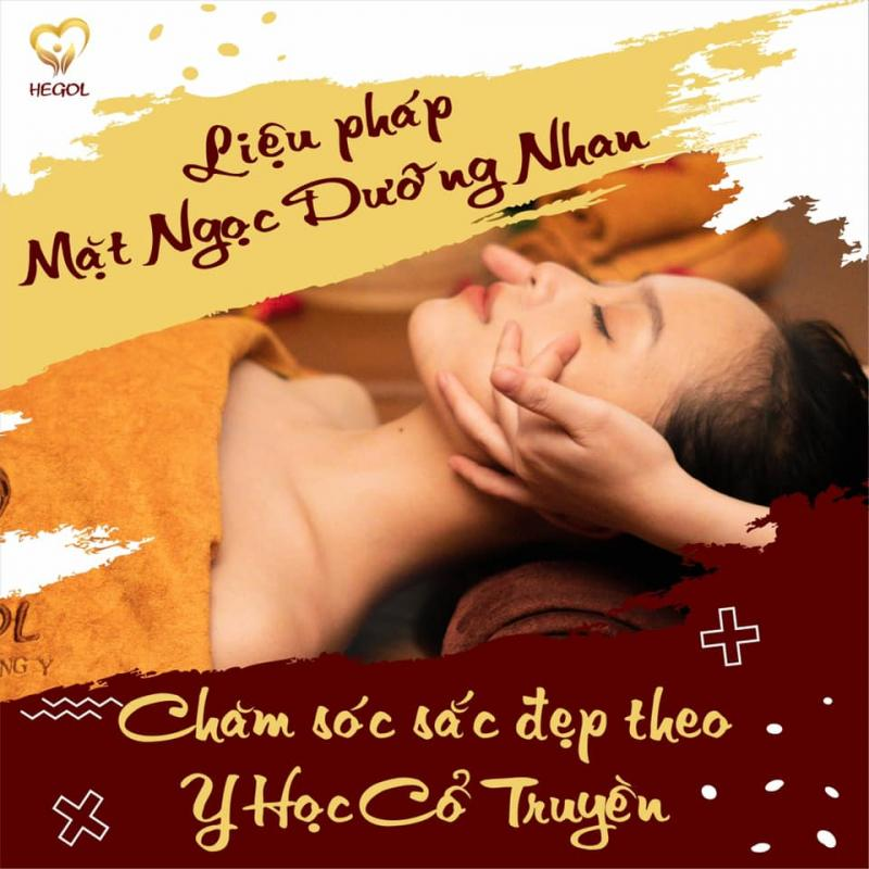 Không gian hiện đại tại Hegol Spa với dịch vụ massage thư giãn.