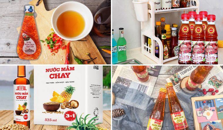 nước mắm chay nấm hương các thương hiệu nổi tiếng 2026