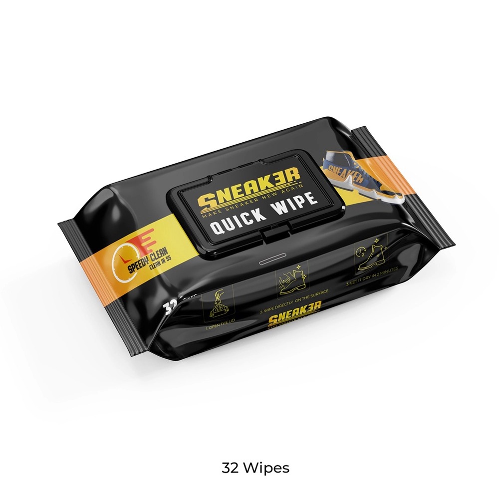 Khăn ướt lau giày Sneaker Quick Wipe gói 32 miếng