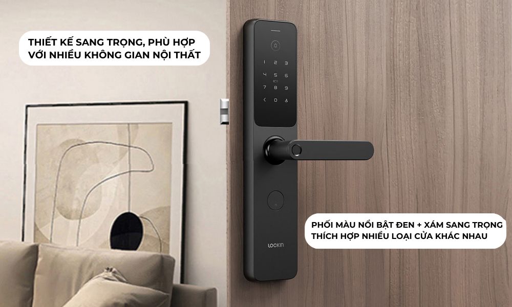 lắp đặt khóa cửa thông minh tại nhà