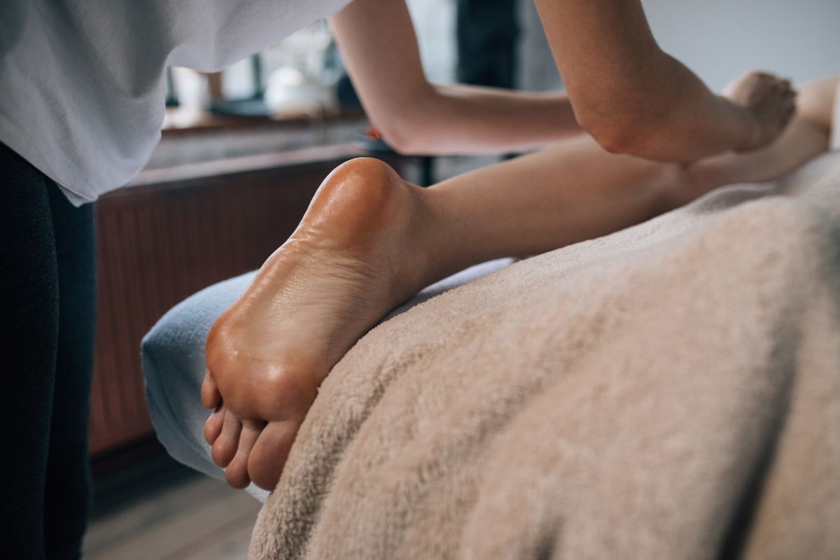 Không gian spa massage foot yên tĩnh tại Sài Gòn