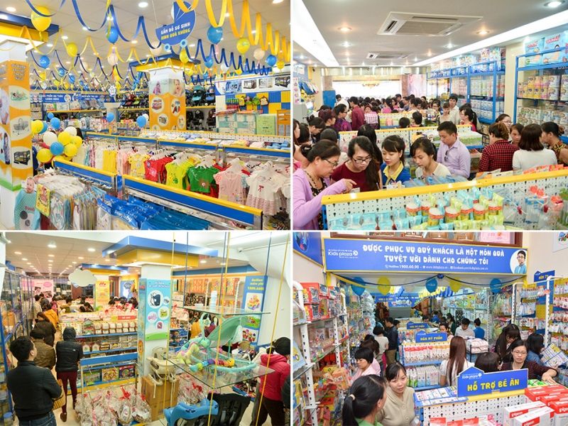 Kids Plaza- Đa Dạng Mẫu Mã, Phục Vụ Tận Tình Nhiều Dòng Sản Phẩm Cho Trẻ Sơ Sinh