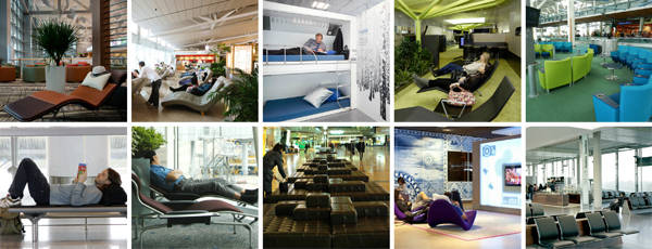 Ngủ đêm tại sân bay