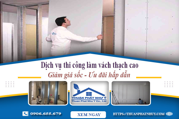 Thuận Phát Như Ý - địa chỉ uy tín chuyên cung cấp đa dạng dịch vụ từ tư vấn, sửa chữa nhà đến thi công thạch cao chuyên nghiệp