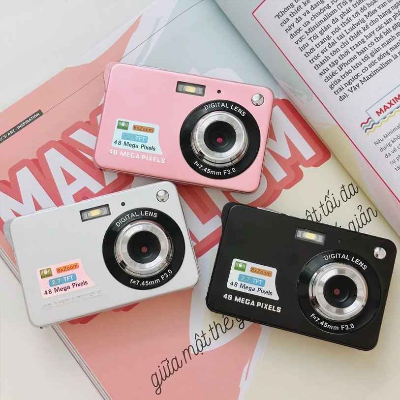 Các dòng máy ảnh Pocket mini giá rẻ đa màu sắc