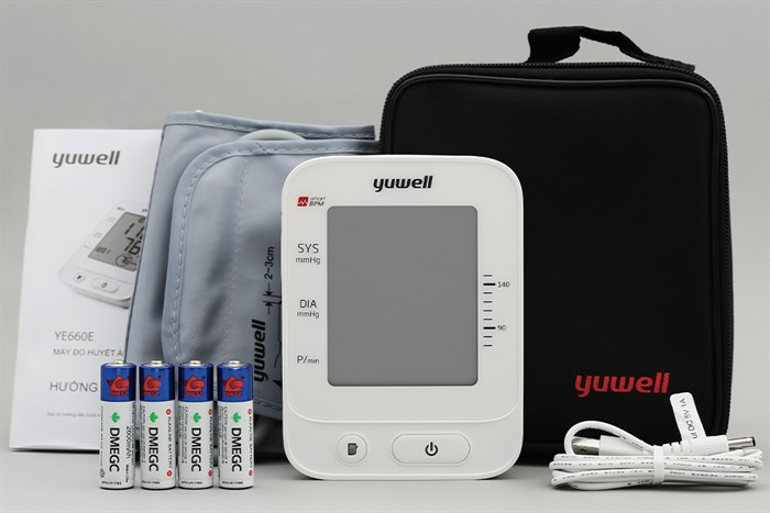 Trọn bộ máy đo huyết áp Yuwell chính hãng